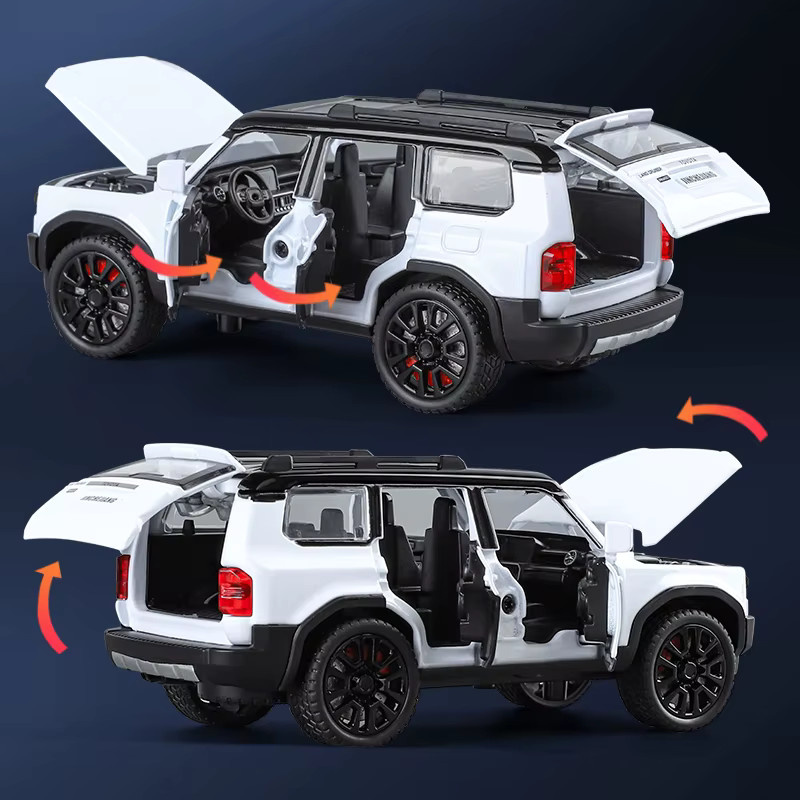 Maisto Geländewagen-Modell, 1:32, Metall, mit Licht und Sound - Bild 3
