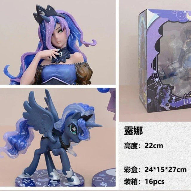 Bandai My Little Pony Prinzessin Luna, Actionfigur - Bild 1