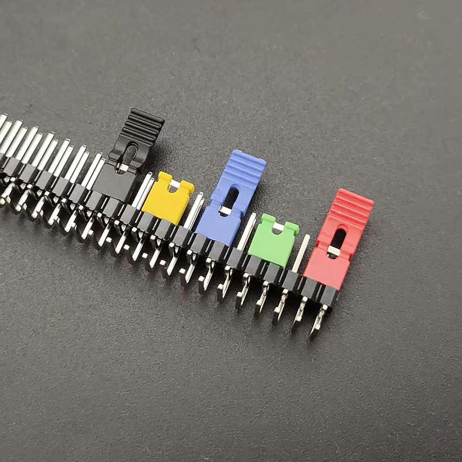 200er Set Jumper Caps Kurzschlusskappen 2,54mm für Arduino und Raspberry Pi, Mehrfarbig - Bild 4
