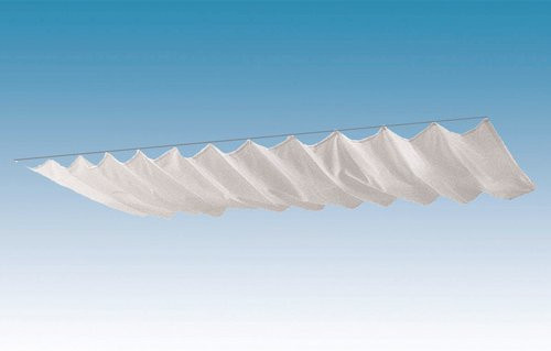 Sonnensegel SKANHOLZ aus Polyester, Farbe: weiß, B: 78,5 cm, H: 380 cm - Bild 1