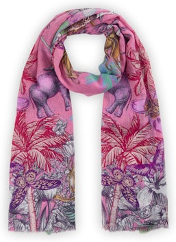 Codello Schal Baumwolle, Jungle, 100x180cm, Unisex - Bild 1