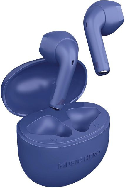 Nusoul True Wireless In-Ear Kopfhörer mit Ladecase und Mikrofon in Blau - Bild 1