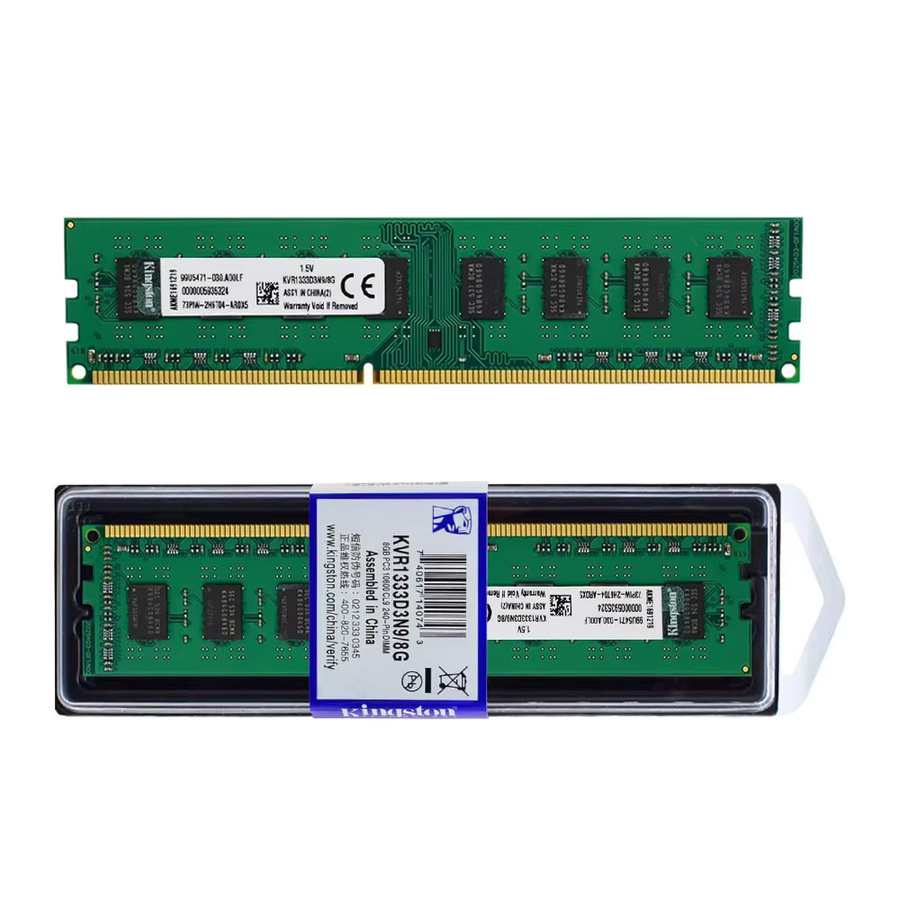 Kingston DDR3 Desktop-Arbeitsspeicher Nicht-ECC-DIMM in Grün - Bild 3