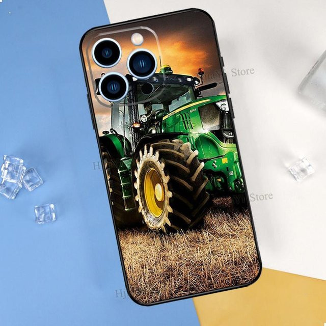 Handyhülle mit Bauernhof Traktor Motiv für iPhone Modelle in Multicolour - Bild 1