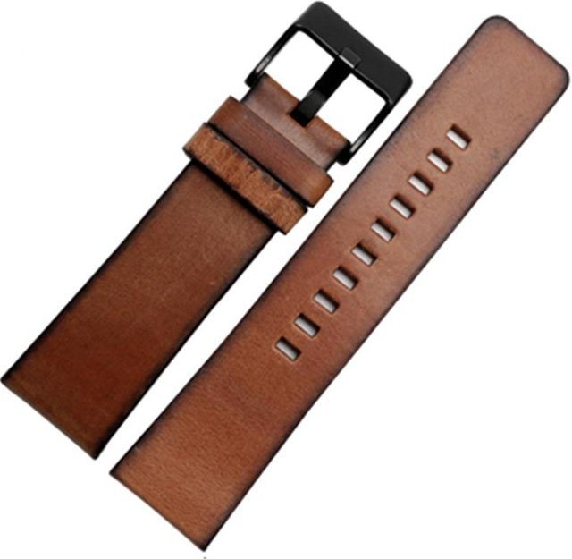 RX-Panjia Uhrenarmband Leder, Vintage, brown, Herren, 24mm - Bild 1