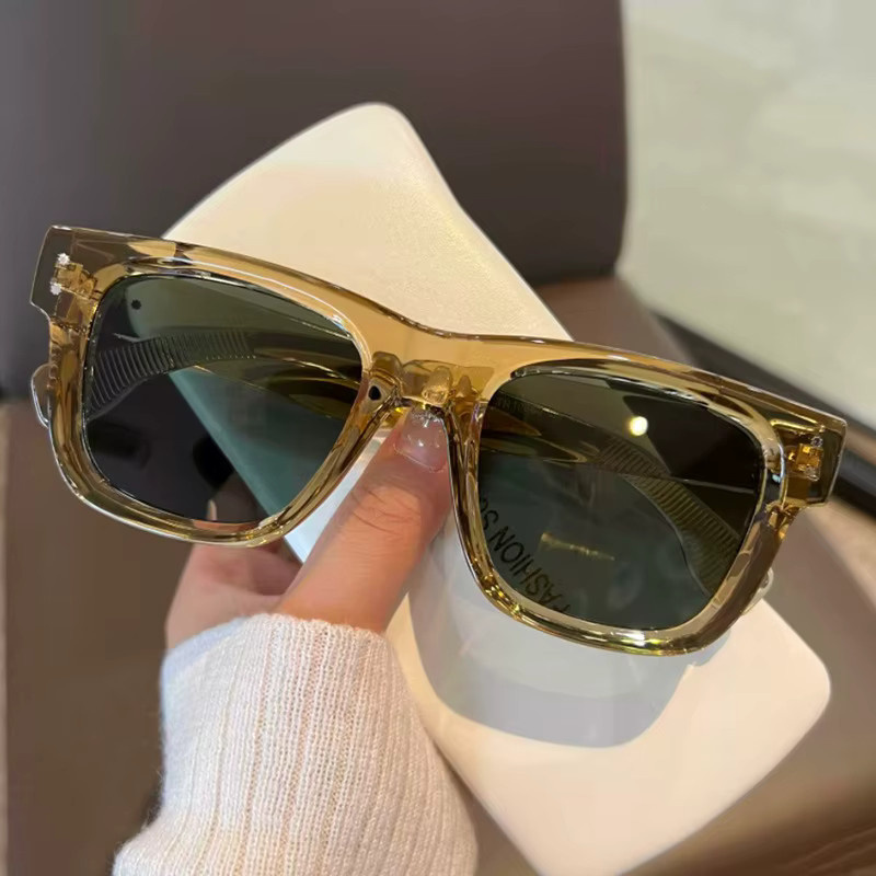 Samjune Sonnenbrille, Vollrand, Square, Kunststoff, Damen - Bild 1