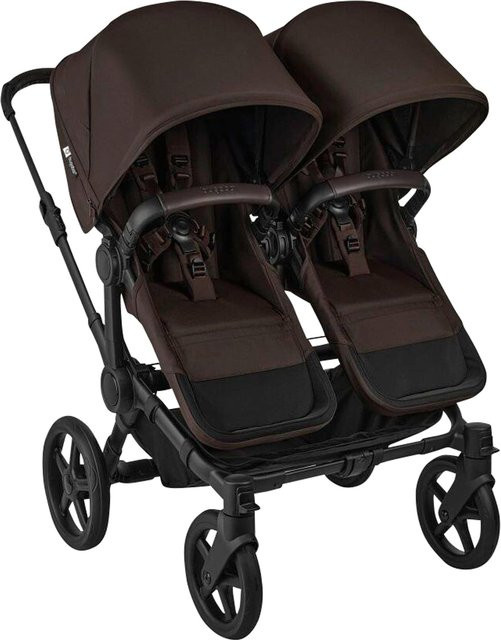 Bugaboo Donkey 6 Kinderwagen Geschwisterwagen Double braun - Bild 1