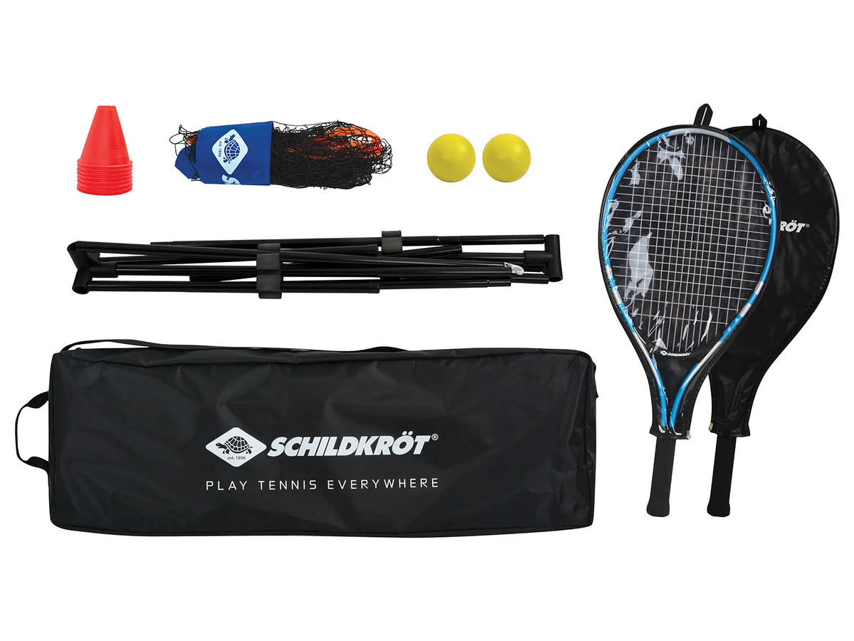 SCHILDKRÖT Backpack Tennis Set, Fitnessgerät, bunt / mehrfarbig - Bild 2