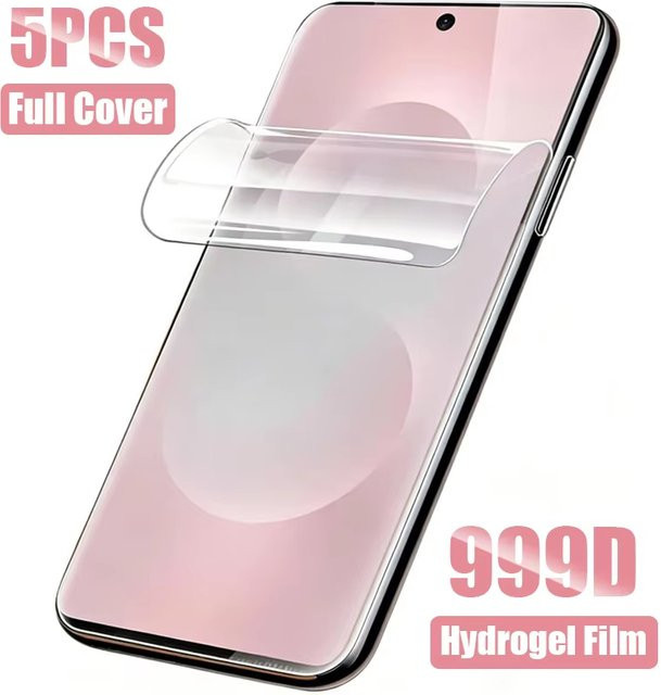HD-Hydrogel-Displayschutzfolie für Xiaomi Poco F7 Pro X7 Pro X6 M7 F6 C71 C65 M6 X5 transparent - Bild 1