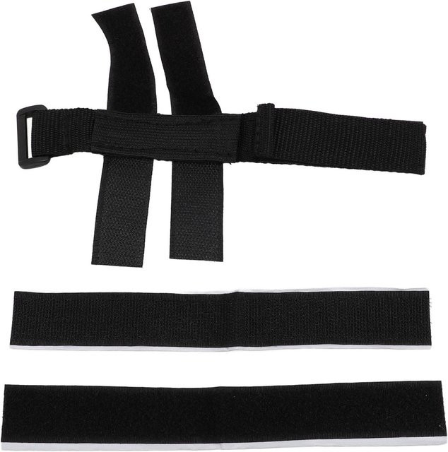 CosyHome Besteckhalter Gurt aus Polyester, einstellbar und rutschfest, Farbe: Schwarz - Bild 1