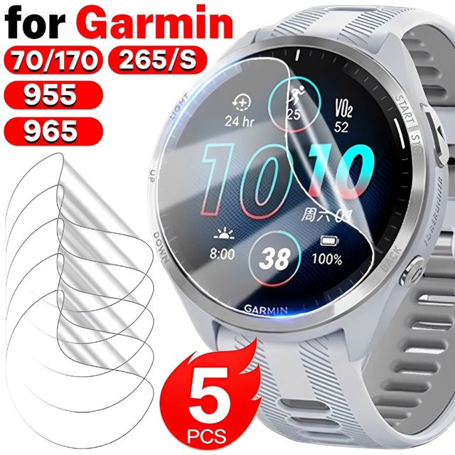 Garmin Displayschutz Hydrogel-Folie, transparent, TPU, Unisex - Bild 1