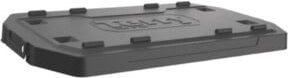 Terry Faber Box mit Deckel, stapelbare Kunststoffbox, Schwarz, B/T/H: 59,4 x 38,5 x 4,5 cm - Bild 1