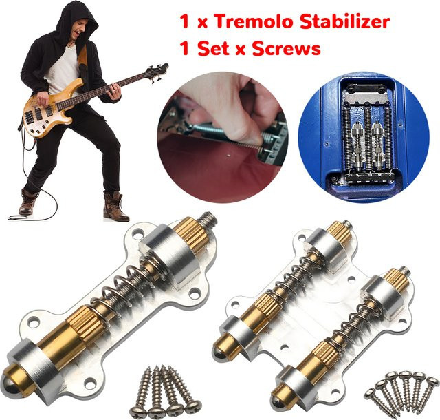 Fender E-Gitarren Zubehör Messing Tremolo Stabilisator in Gold - Bild 1