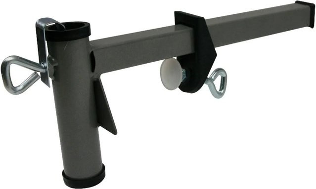 Videx Garden Sonnenschirmhalter Typ M für Mauerbrüstung in Anthrazit mit Ø 25 mm Durchmesser - Bild 1