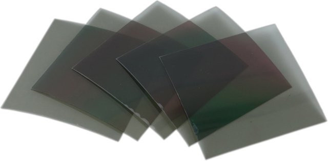 Linearer Polarisator Film Glänzend für LCD und Fotografie in Schwarz, B/H: 15 x 15 cm oder 20 x 20 cm - Bild 1