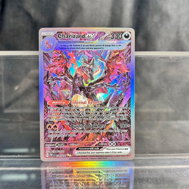 TAKARA TOMY Pokémon Charizard Mew Single Cards Collection, Folienkarte - Bild 1