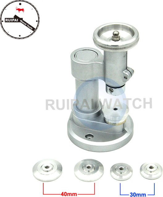 WRTOR E25 Uhrengehäuse-Presswerkzeug Uhrenpressmaschine für Uhrmacher in Silber - Bild 1