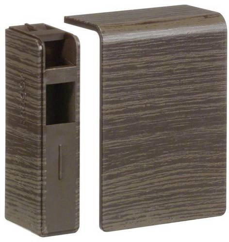 Hager Endstück SL200556D6 in Braun - Bild 1