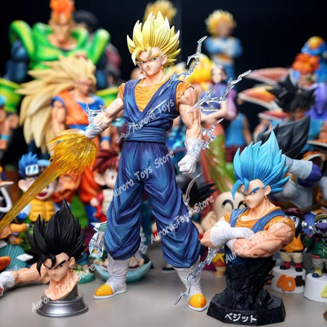 Fashnics Dragon Ball Z Super Saiyan Goku Vegeta Tien Shinhan Vegetto, Actionfigur, ab 14 Jahren - Bild 1