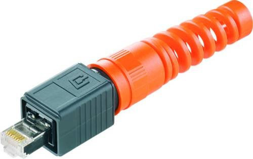 Weidmüller Sensor-Aktor-Datensteckverbinder Stecker gerade orange 10 Stück - Bild 1