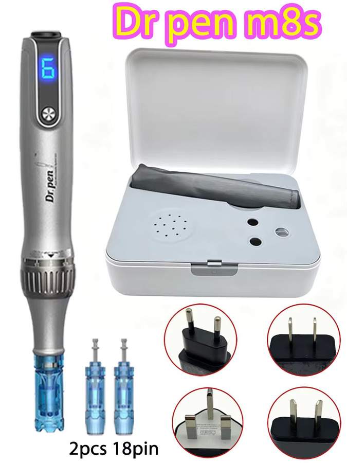 Dr. Pen M8S Microneedling Pen, kabellos, 2 Ersatzkartuschen, 0,25 mm - Bild 5