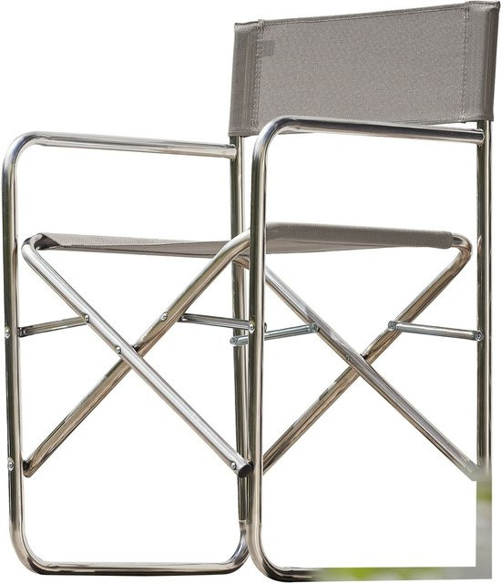 Fiam Regiesessel aus Aluminium mit Armlehnen in Beige - Bild 1