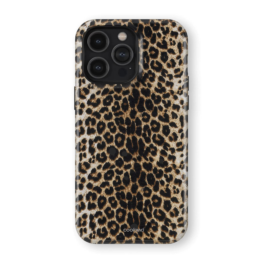 Glänzende Handyhülle mit Leoparden-Design für iPhone 11 bis iPhone 17 Pro Max in Multicolour - Bild 2