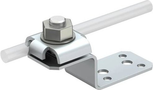 OBO Bettermann 5320707 287 DCT Montagezubehör aus Edelstahl in Silber, 10 Stück - Bild 1