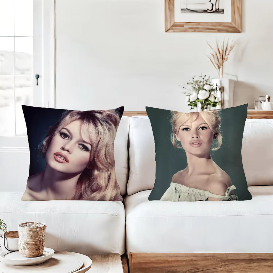 B-Brigitte B-Bardot-S Kissenbezug mit Grafikdesign in Multicolour, B/B/T: 30 x 30 x 30 cm - Bild 3