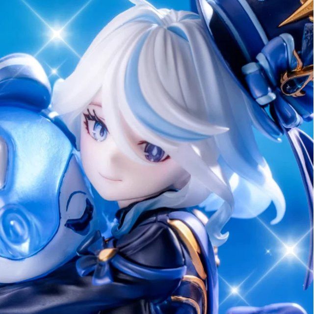 Bandai Genshin Impact Furina Anime-Figur in Blau - Bild 1