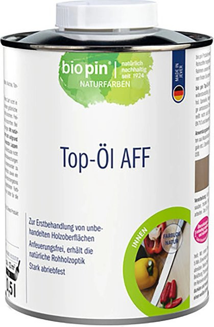 Biopin Top-Öl Farblos 500 ml lebensmittelecht - Bild 1