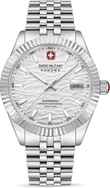 Swiss Military Hanowa Armbanduhr Automatik, Edelstahl, 41 mm, Herren - Bild 1