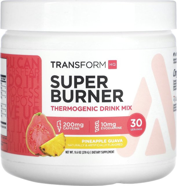 TransformHQ, Getränkepulver, Super Burner, Ananas-Guave, 0,27 kg - Bild 1