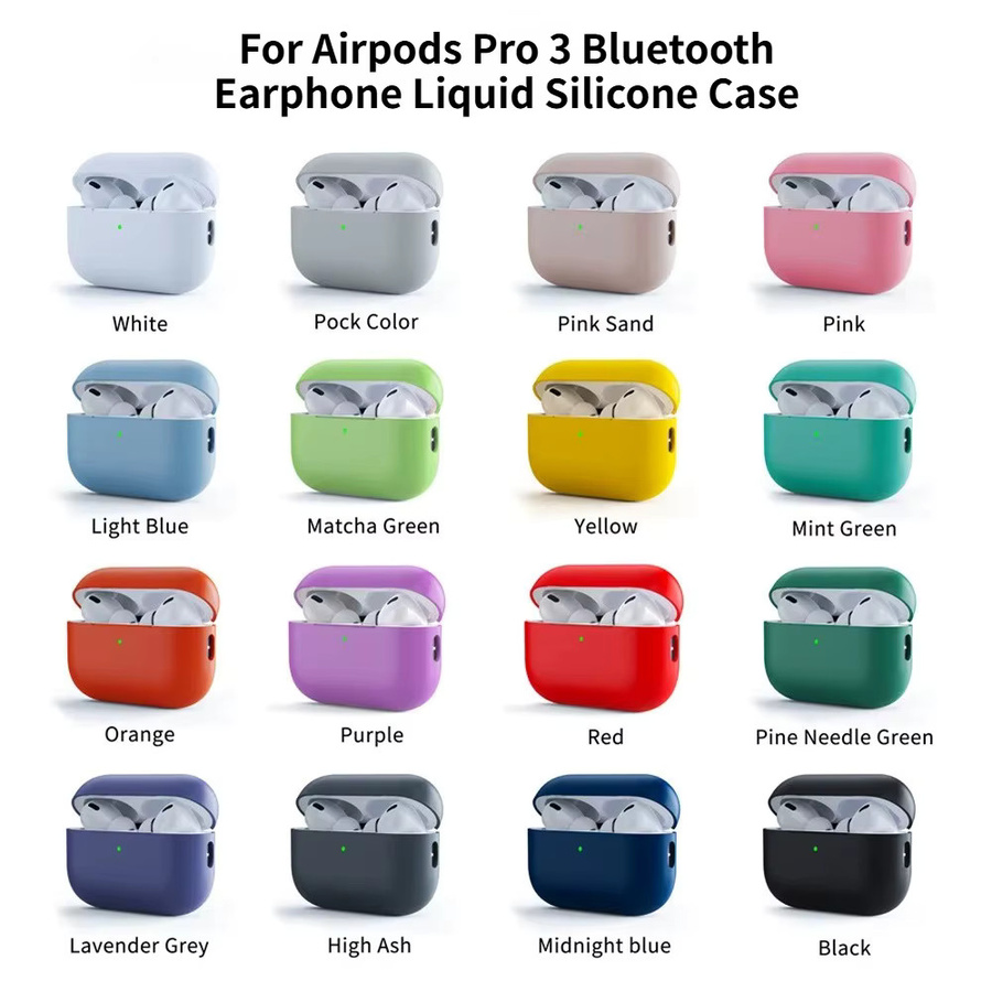 Apple Ultradünne Flüssigsilikon-Schutzhülle für AirPods in Weiß - Bild 2