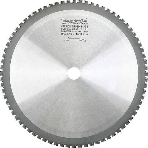 Makita Hartmetall Kreissägeblatt für Edelstahl, Farbe: Silber, Durchmesser: 305 mm, Bohrung: 25,4 mm, Zähne: 78 - Bild 1
