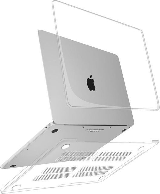 Transparente Laptop-Hülle für Apple MacBook Air 13.6 und 13.3 Zoll sowie MacBook Pro 13 Case - Bild 1