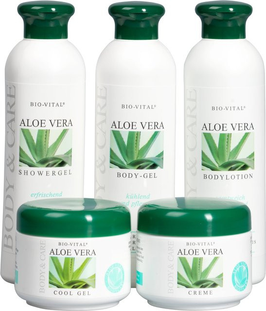 Bio-Vital Aloe Vera Körperpflege-Set, 5-teilig, Unisex - Bild 1