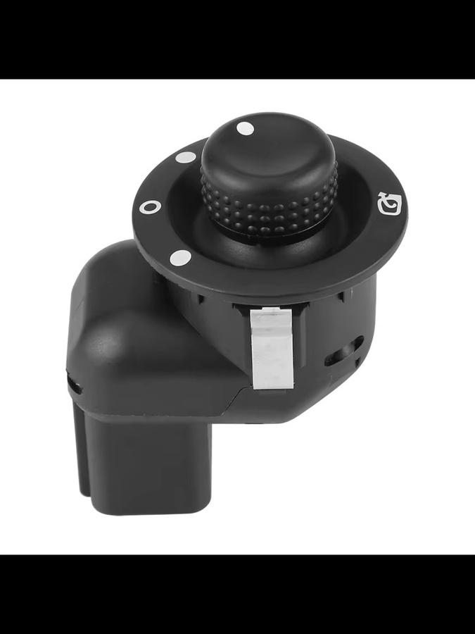 DOACT Elektrischer Rückspiegel-Steuerschalter in Schwarz für Clio III, Laguna II, Megane 2, Scenic 2 und Kangoo - Bild 6