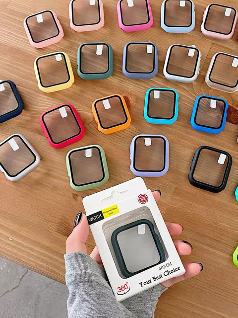 Apple Hülle für Apple Watch, Silikon, petrol, Unisex - Bild 1