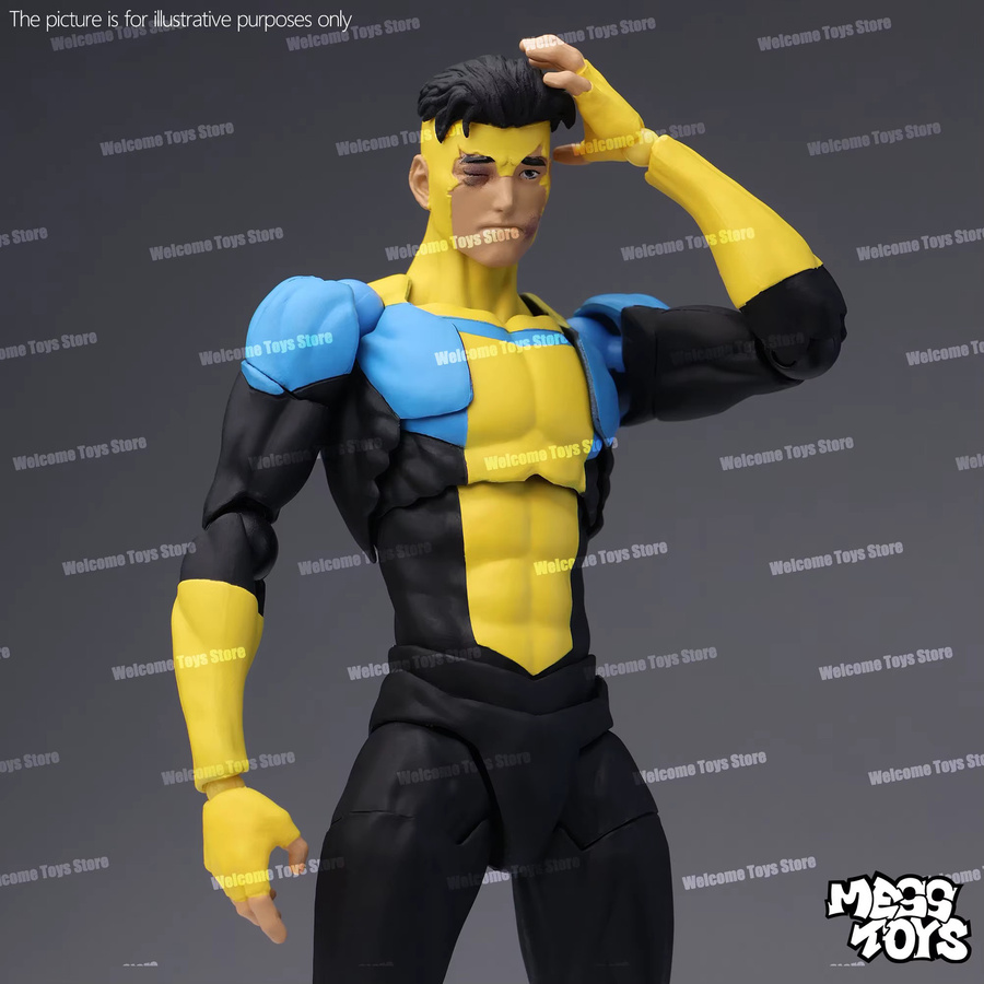 Mess Toys Mark Grayson Anime Actionfigur, Blau, Bunt / Mehrfarbig - Bild 2