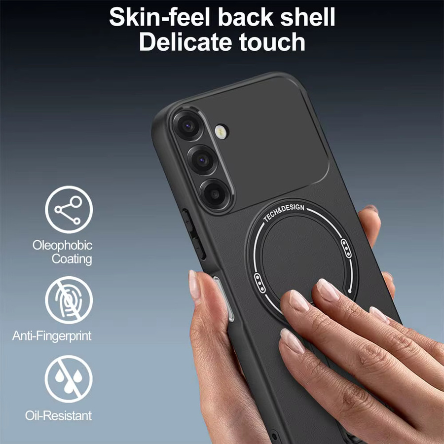 Samsung Galaxy Schutzhülle mit Ständer und Matte Rüstung in Blau für A17 A16 A15 A14 A13 A52 A26 A56 A54 A36 A35 A55 A07 A06 - Bild 2