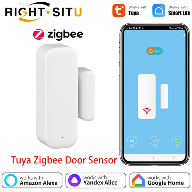 RightSitu Tuya Zigbee 3.0 Türsensor und Fenstersensor in Weiß - Bild 1
