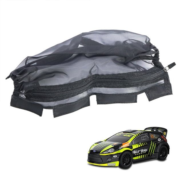 WWXRC Rallye-Auto Chassis Staubschutz, Zubehör, Schwarz - Bild 1