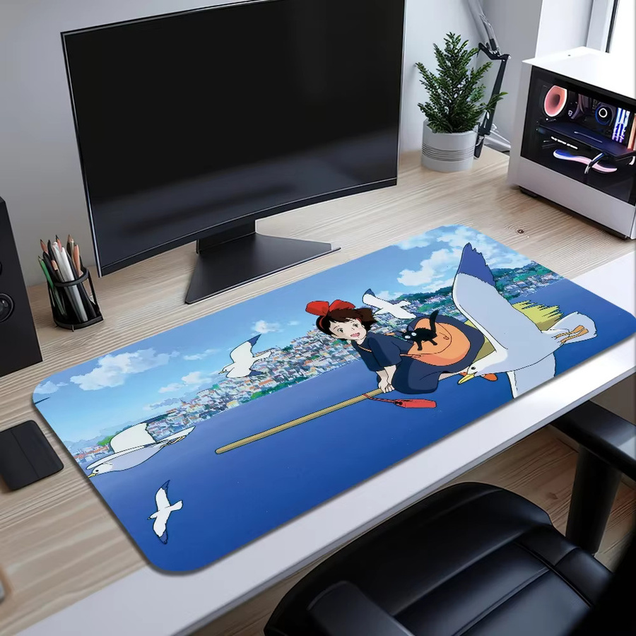 Lockedge Mauspad K-Kiki D-Deliverys Multicolor rutschfest und verdickt für Office und Gaming - Bild 2