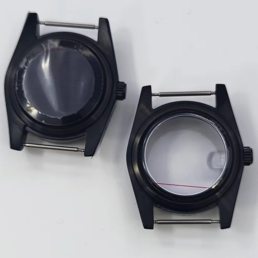 RICHUS Uhrengehäuse Edelstahl, Schwarz, Unisex - Bild 5