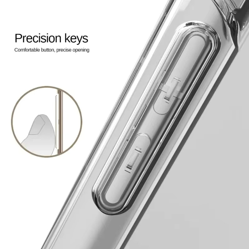 EUCAGR Airbag Handyhülle für Samsung Galaxy M07 und Samsung Galaxy A07, transparent, weiches TPU-Silikon - Bild 6