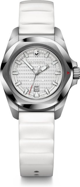 Victorinox Damenuhr I.N.O.X. Small Automatic, Edelstahl, Weiß, 32 mm - Bild 1