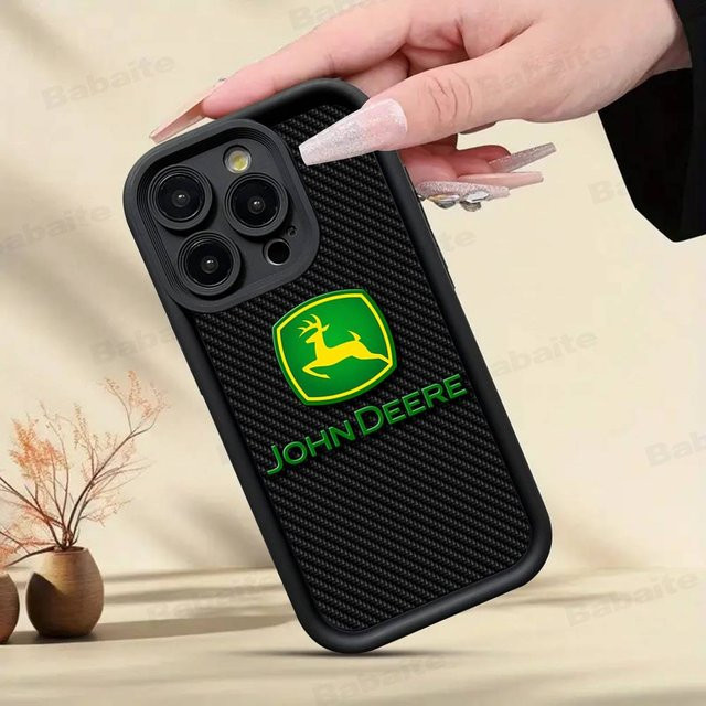J-John TPU Handyhülle Truck D-Deeres in Grün für iPhone 17 16 15 14 13 12 11 Pro Max Plus - Bild 1