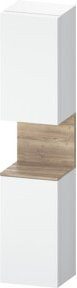 Duravit Hochschrank Qatego in Ei Marmor/weiß mit 2 Türen, Wandmontage, B: 40 cm, T: 36 cm, H: 176 cm - Bild 1