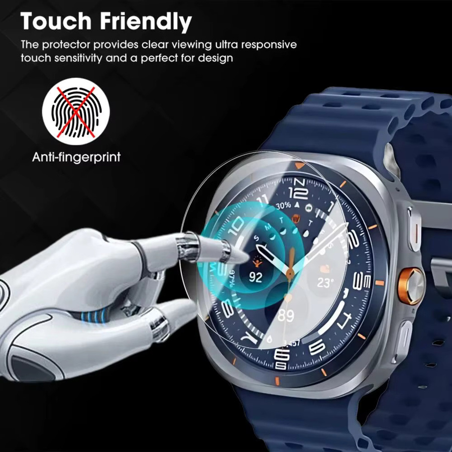 Samsung Schutzfolie aus Glas, Galaxy Watch 8 40 mm 44 mm, Galaxy 8 Classic 46 mm - Bild 5